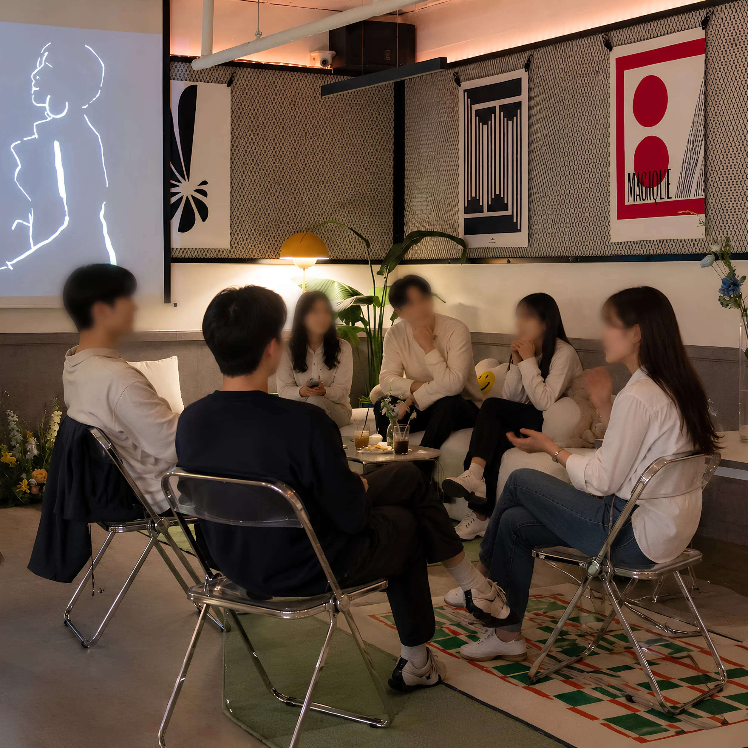 직장인 칵테일 네트워킹 예시 사진